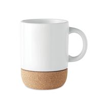 TAZZA CORK IN CERAMICA E SUGHERO